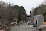 The signals at Hunt Norfolk Southern NC line mp 81.4